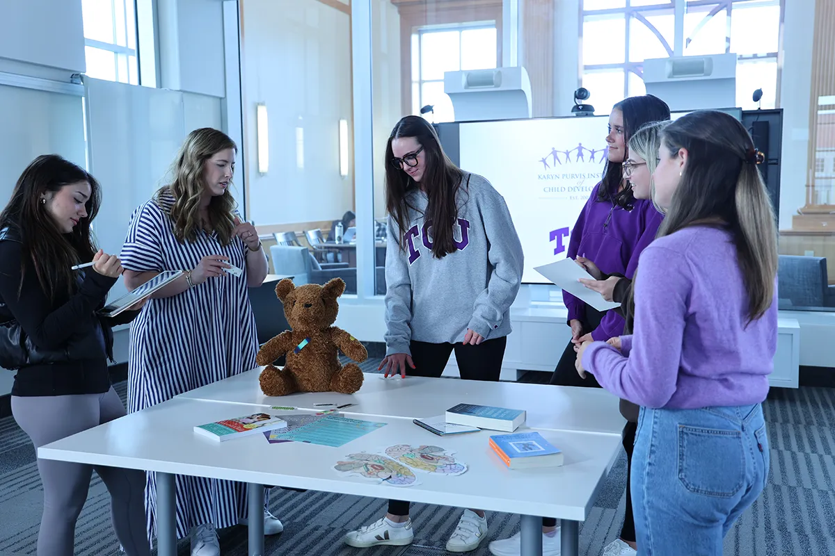 Students learning TBRI